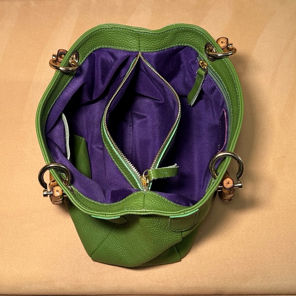 🇮🇹 Handmade Italian Leather Bag - Picture 9 of 12